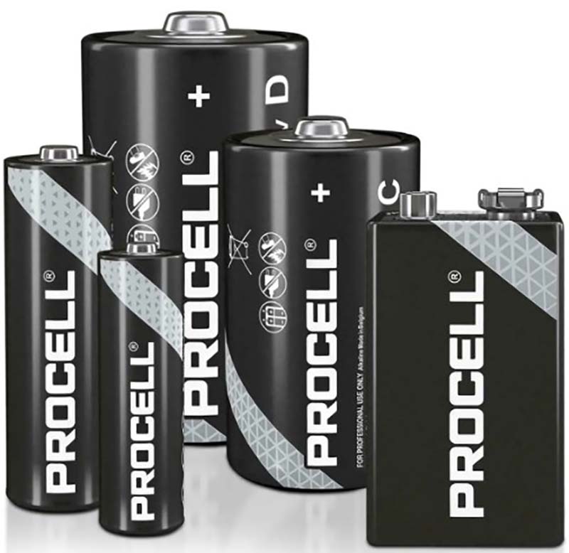 Procell Alkaline Batteries - C - 12/pack