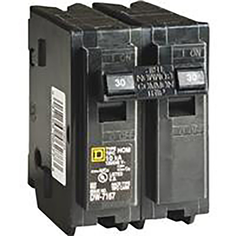 Square D Breaker - 50 Amp - Double Pole - Homeline - 2" Wide