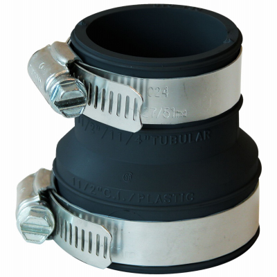 2" x 1-1/2" Fernco Drain Trap Connector