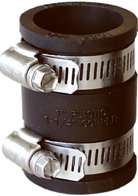 1-1/2" Fernco Flexible Coupling