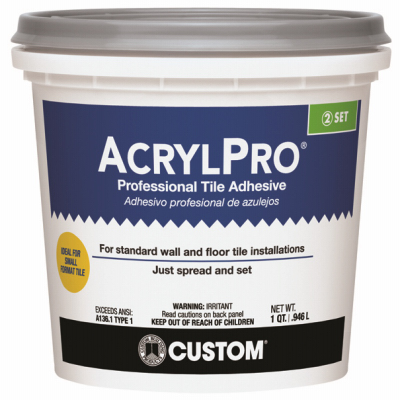 Ceramic Tile Adhesive - Quart