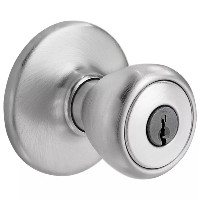 Kwikset Tylo 400T Entry Lock - Satin Chrome