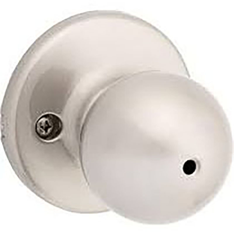 Kwikset Polo 300P Privacy Lock - Satin Nickel