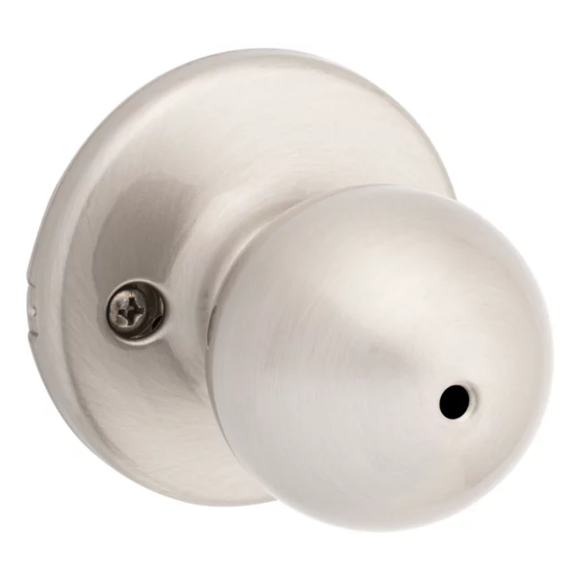 Kwikset Polo 300P Privacy Lock - Satin Nickel