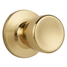 Economy Passage Knob - Polished Brass