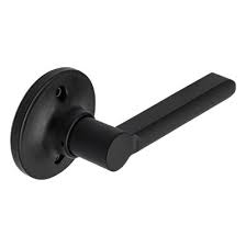 Economy Contemporary Dummy Lever - Matte Black