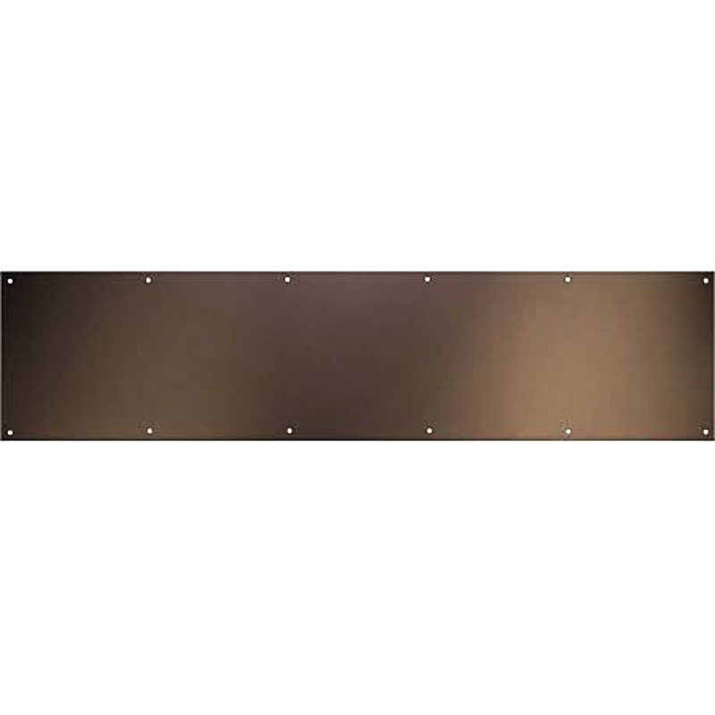 8" x 34" Door Kick Plate - Matte Black