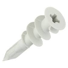 #8 EZ Plastic Drywall Anchors