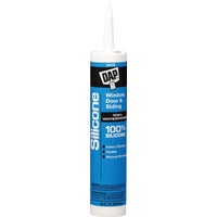 Dap Silicone Rubber Sealant - 9.8 oz - White