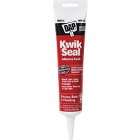 Dap Kwik Seal Kitchen & Bath Adhesive Caulk - 5.5 oz - White