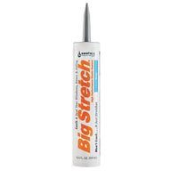 Big Stretch Acrylic Rubber Sealant - 10.5 oz - Gray