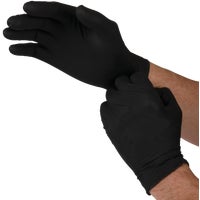 Medium Nitrile Industrial Rubber Glove - 100/pack