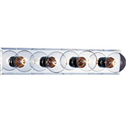 4Lt Mirrored Vanity Fixture