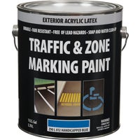 Blue Traffic & Curb Latex Striping Paint - 1 Gallon