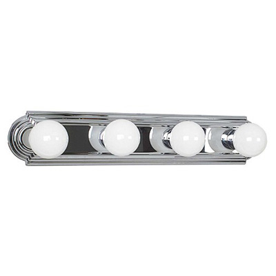 24" 4 Bulb Vanity Raceway Pb