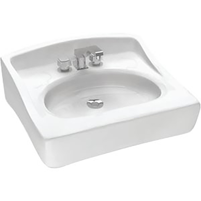 19"X17" Wall Hung Lavatory White