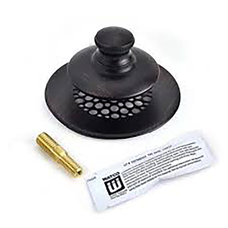 Watco® Univiesal Nufit Push Pull® Drain with Grid - Black