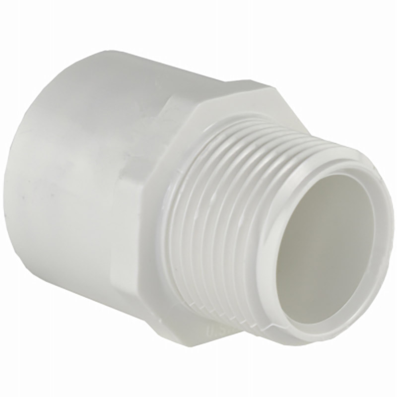 1" Schedule 40 PVC Male Adapter