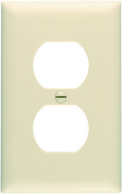 Midi Duplex Receptacle Plate