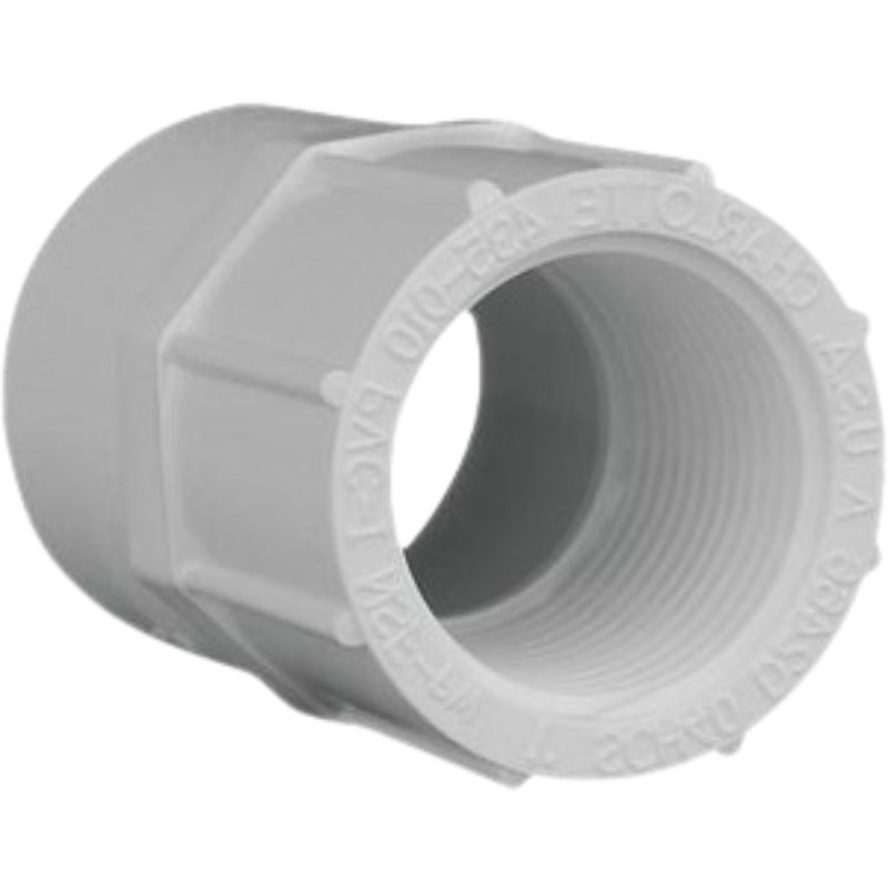 1/2" FIP x 3/4" Slip Schedule 40 PVC Reducing Female Adapter