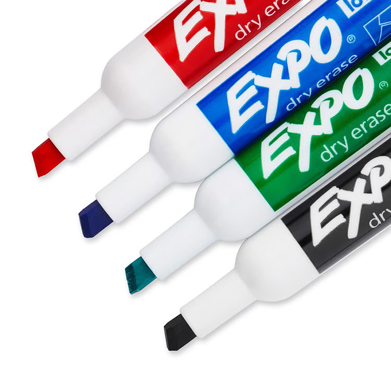 Expo® Large Dry Erase Markers Assortment - 4/Pack