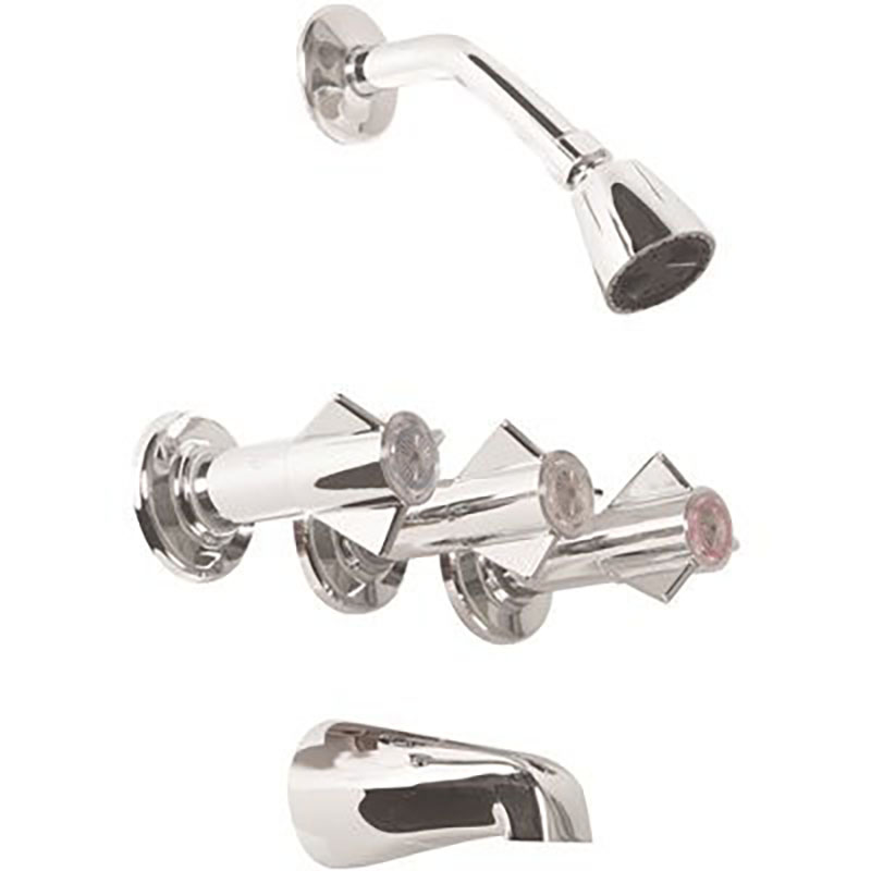 Sayco 3 Hdle Tub/Shower Faucet