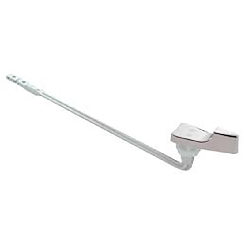 Plastic Flush Lever White 8-1/2"