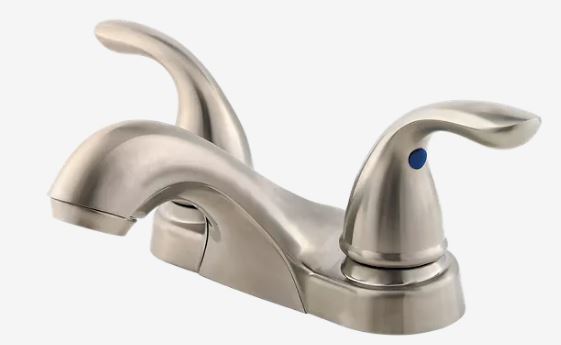 Pp 2 Hdle Lavatory Faucet Sn