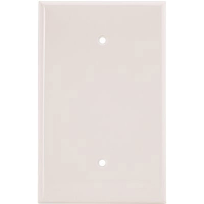 Jumbo Blank Plate White