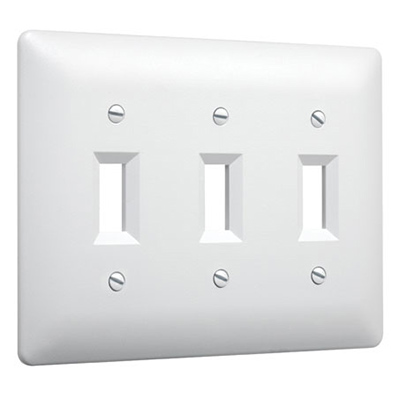 Masque Triple Switch Plate