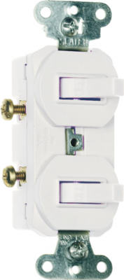 Duplex Light Switch 15Amp