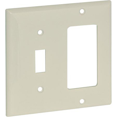 Sngl/Decorative Switch Plate Ivr