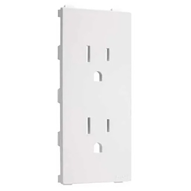 Duplex Insert 1G Wh 6/Pk