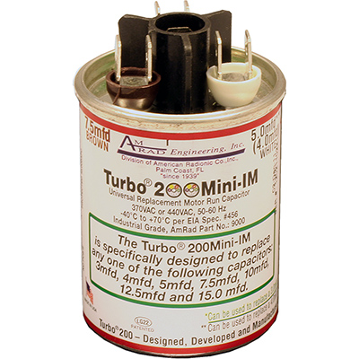 Mini Turbo 200 Univ Capacitor