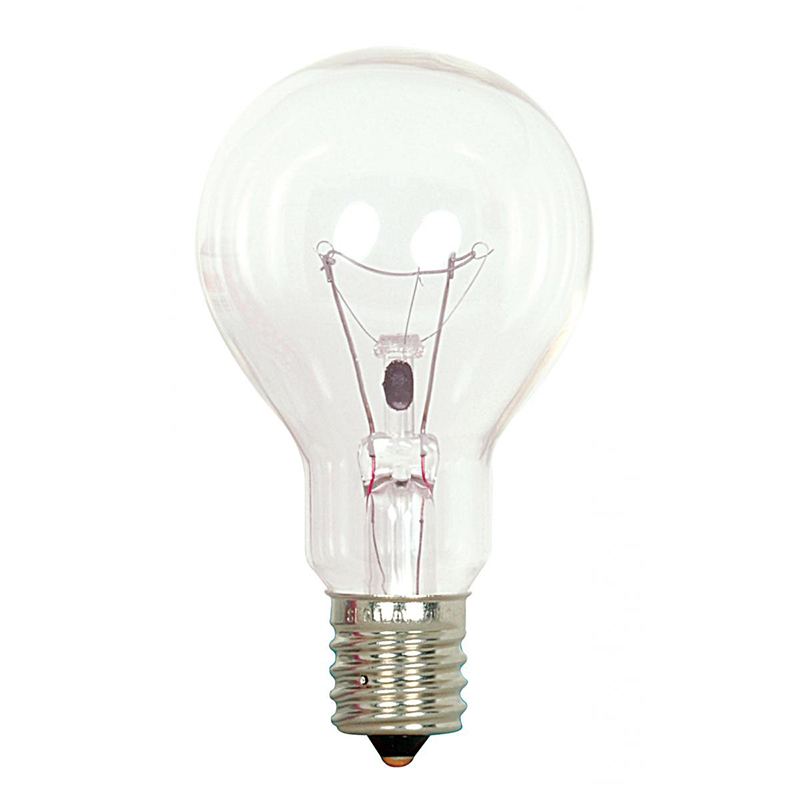 40 Watt A15 Clear Intermediate Base Appliance Light Bulb