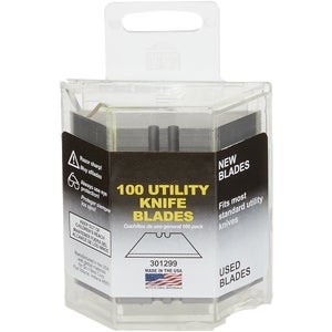 Utility Knife Blades Pack/100