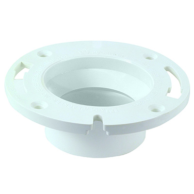 Pvc Floor Flange 4" X 3"