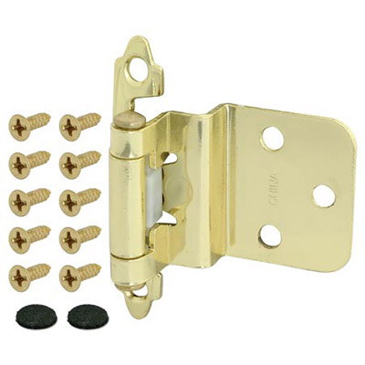 Cabinet Hinge3/8" Offset Pb Pk/2