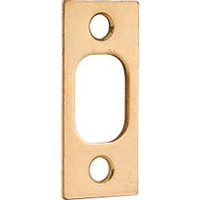 2-1/4" Kwikset Strike Plate Pb