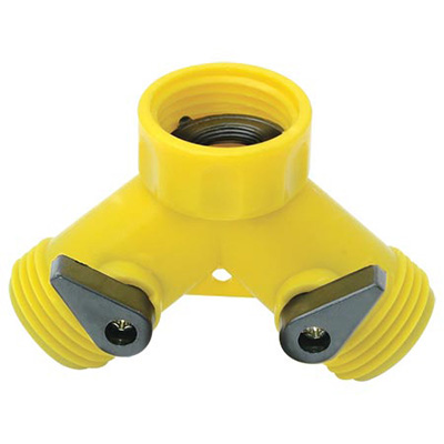 Twin Plastic Y Connector