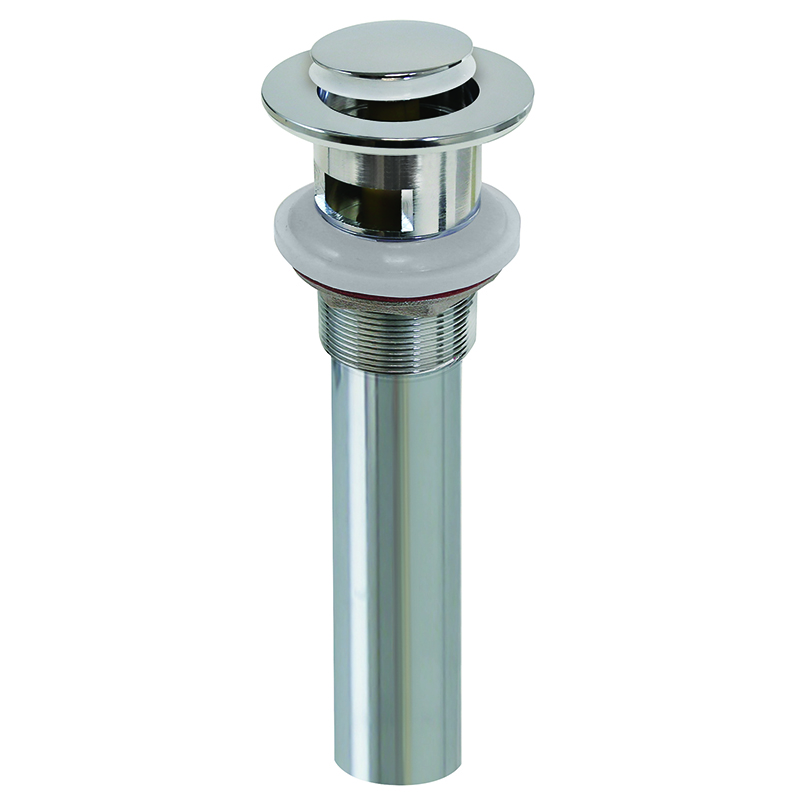 Push Button Drain Assembly - Chrome