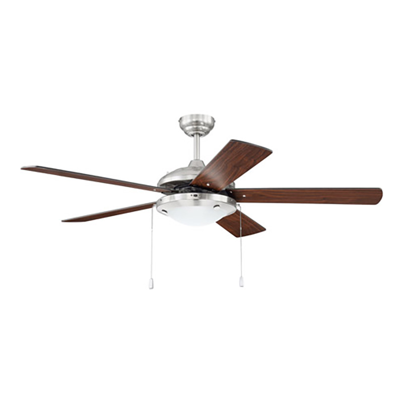 Nikia 52" LED Indoor Ceiling Fan - Satin Nickel