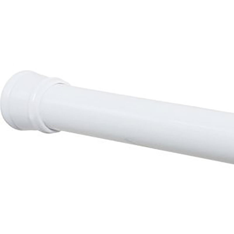 Shower Rod Adj White Tension