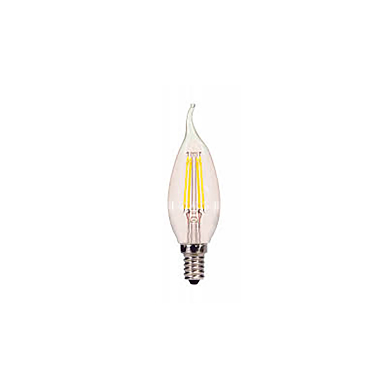 LED Flame Tip Bulb- 4 Watts