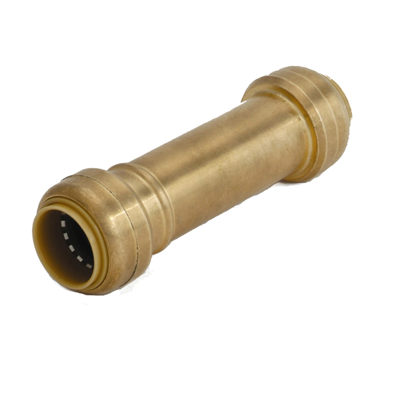 Sharkbite Brass Push Slip Coupling - 1" x 1"