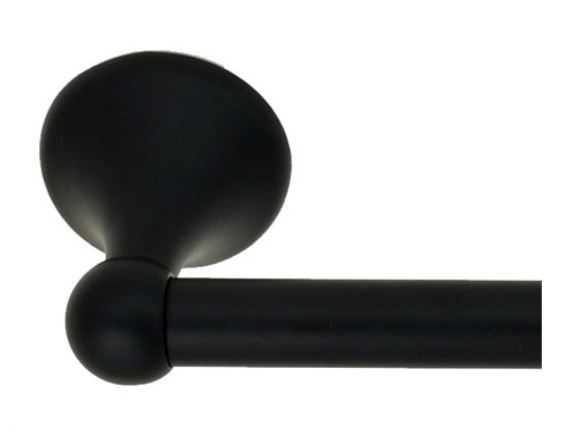 Waterfront 24" Towel Bar - Matte Black