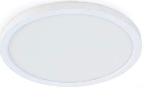 LED Flush Mount Puck Fixture - White