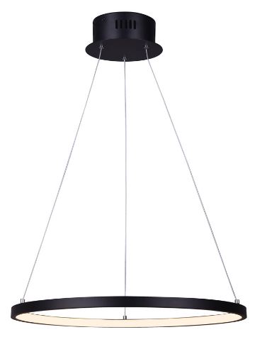 Lexi LED Chandelier - Matte Black