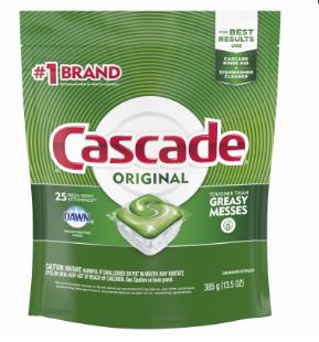 Cascade Original Fresh Scent Dishwasher Detergent Pods