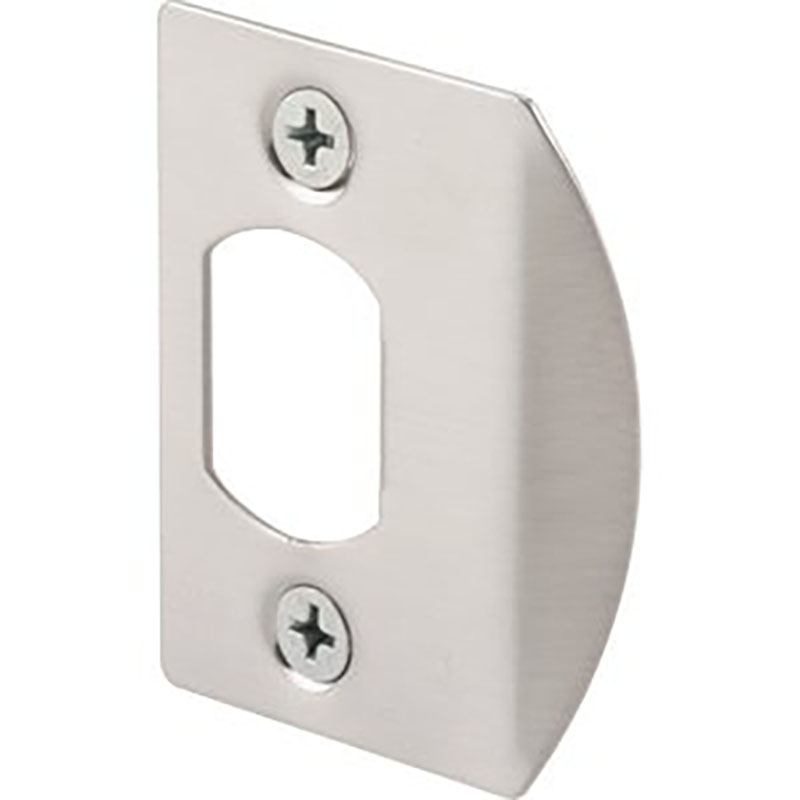 1-3/4" Standard Strike Plate - Satin Nickel